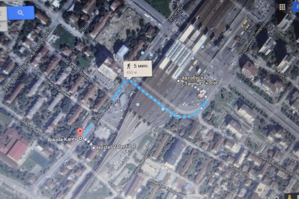 Hostel Valentin 2 Скопье Экстерьер фото